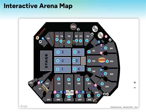 Interactive Concourse Maps .